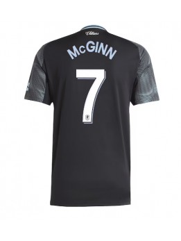 Aston Villa John McGinn #7 Replika Borta Kläder 2025-26 Kortärmad